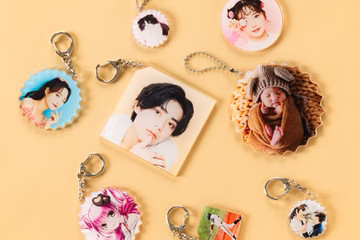 フォトキーホルダー(しまうまプラス)